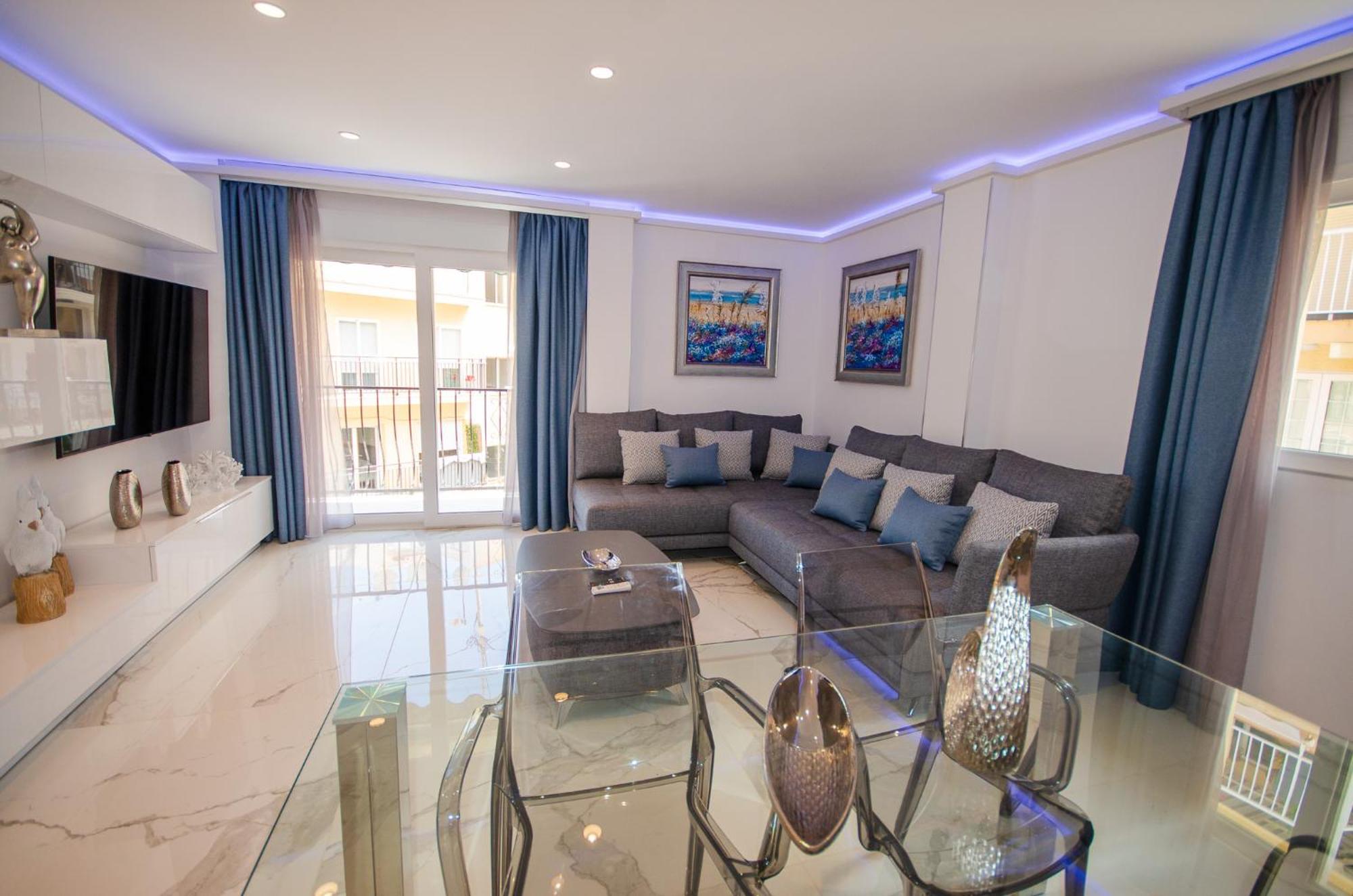 Апартаменты Oasis - Palm Old Town Бенидорм Экстерьер фото